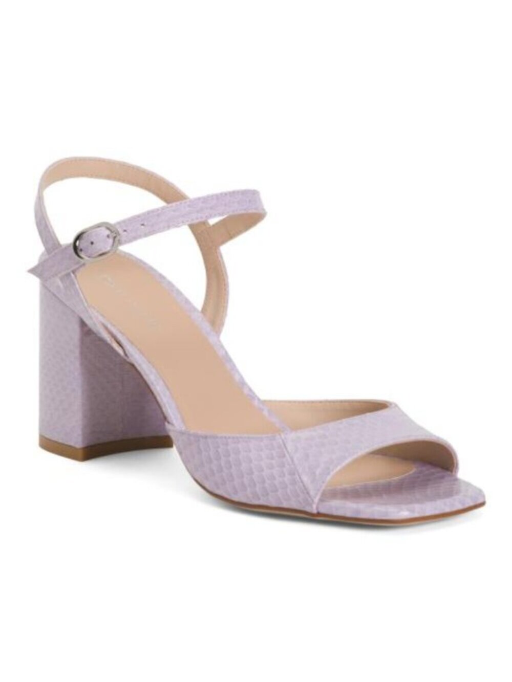 STUART WEITZMAN Made In Spain Leather Tia 75 Block Heeled Sandals